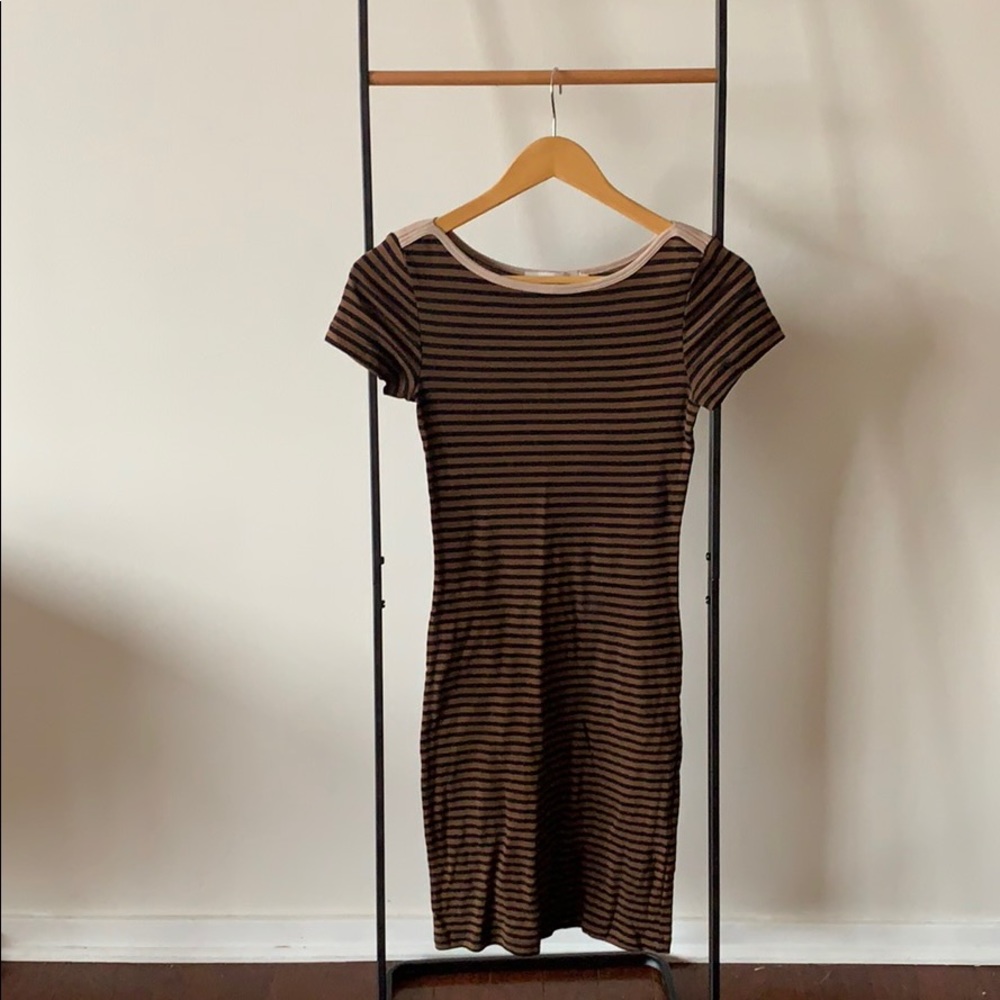 Kain Label stripe bodycon T-shirt dress